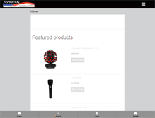 Tablet Screenshot of inspirationsoundandlight.com